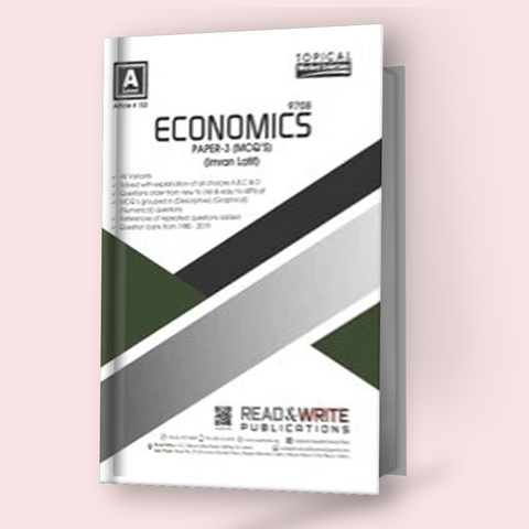 Cambridge A-Level Economics (9708) P-3 MCQ's Topical Solutions R&W 153