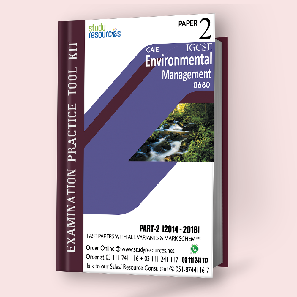 Cambridge IGCSE Environmental Management (0680) P2 Past Papers Part2