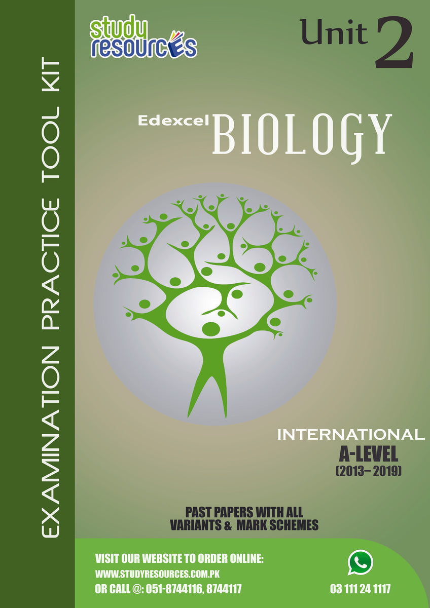 Edexcel ALevel Biology Unit2 Past Papers (20132019) Study Resources