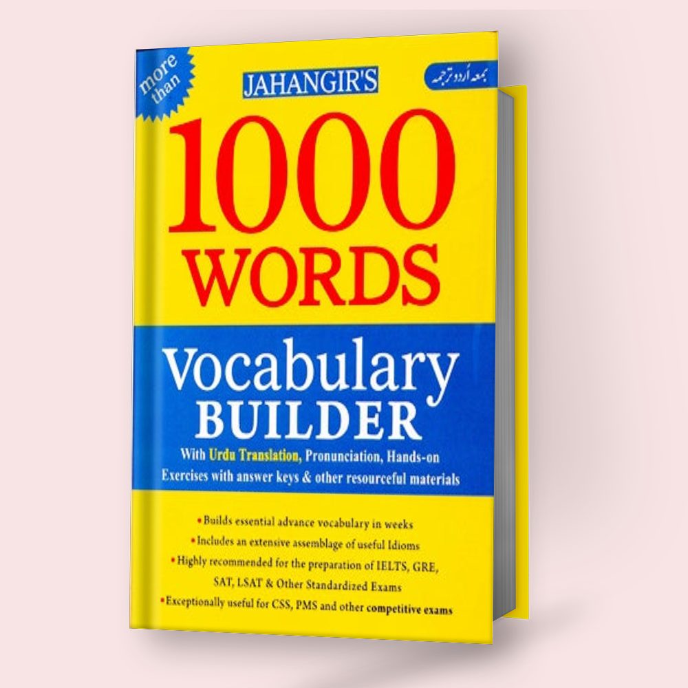 1000 Words Vocabulary Builder for IELTS, CSS, PMS and Other Tests