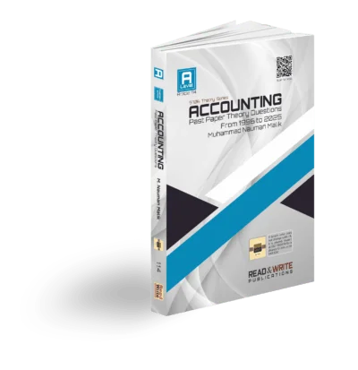 Cambridge AS & A-Level Accounting (9706) Revision Notes by M Nouman Malik R&W 114