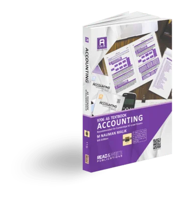 Cambridge AS-Level Accounting (9706) Text Book By M Nauman Malik R&W 115