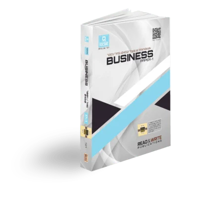 Cambridge IGCSE/O-Level Business Studies (0450/7115) P-1 Topical Workbook R&W 121