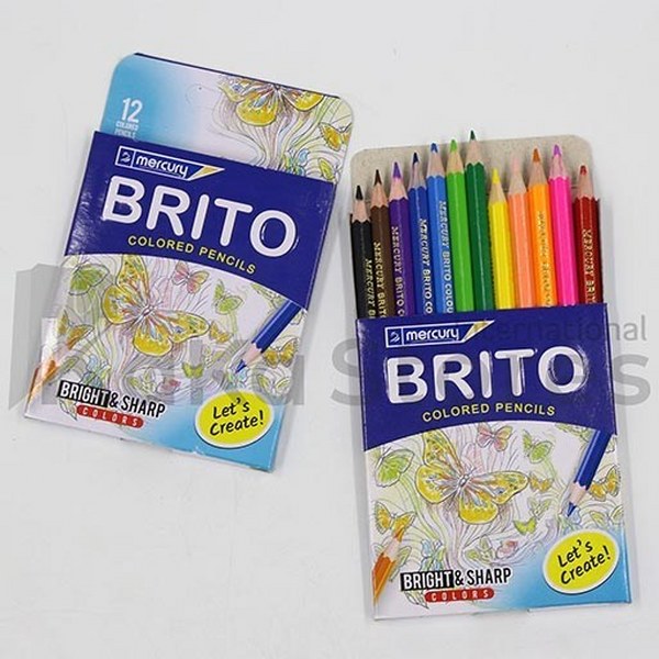 Mercury Brito Colored Pencils (Pack of 4)