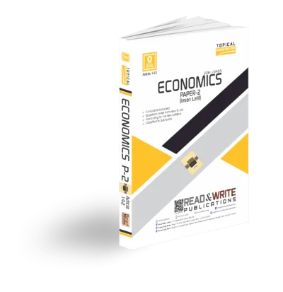 Cambridge O-Level Economics (2281) P-2 Topical by Imran Latif R&W 142