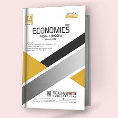 Cambridge AS-Level Economics (9708) Paper-1 MCQ's Topical R&W 151