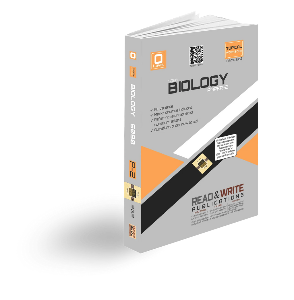 Cambridge O-Level Biology (5090) Paper-2 Topical Workbook R&W 202