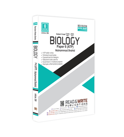 Cambridge O-Level Biology (5090) Paper-6 ATP R&W 208