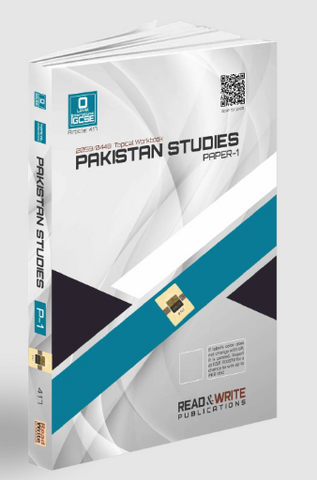 Cambridge O-Level Pakistan Studies (2059) P-1 Topical by Editorial Board R&W 417