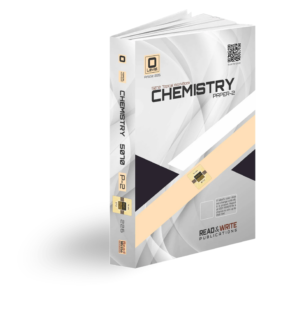 Cambridge O-Level Chemistry (5070) P-2 Topical Workbook by R&W 226