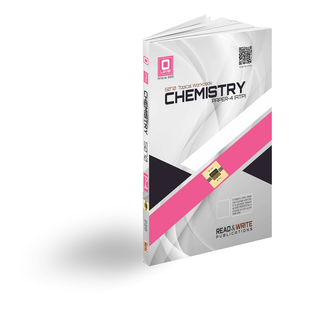 Cambridge O-Level Chemistry (5070) P-4 ATP Topical by R&W 228