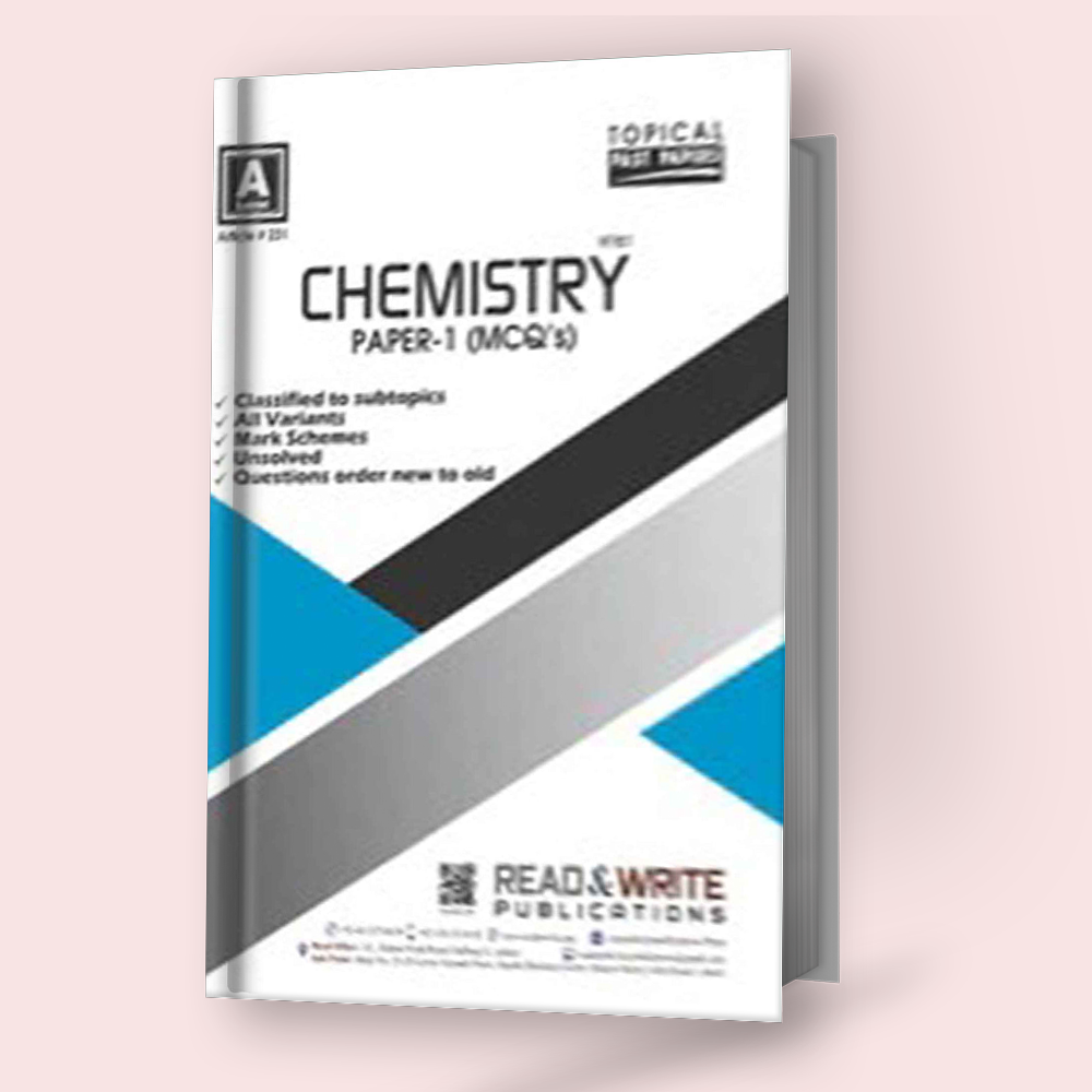 Cambridge AS-Level Chemistry (9701) P-1 MCQ's by Editorial Board R&W 231