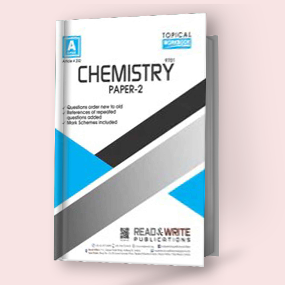 Cambridge A-Level Chemistry (9701) P-2 Topical Workbook by Editorial Board R&W 232