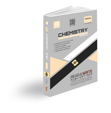 Cambridge A-Level Chemistry (9701) P-2 Topical Workbook by Editorial Board R&W 232