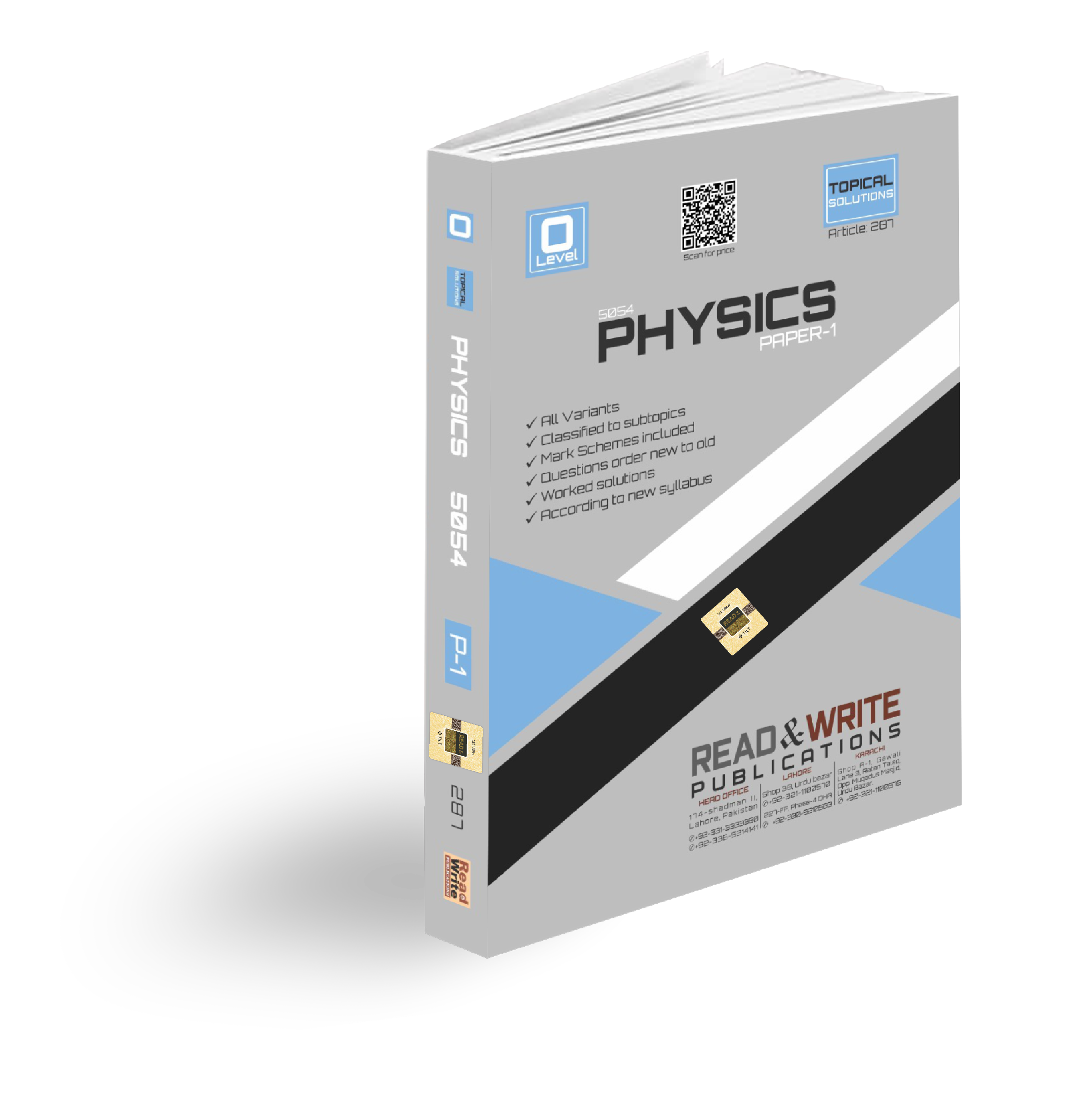 Cambridge O-Level Physics (5054) P-1 Topical Solved Past