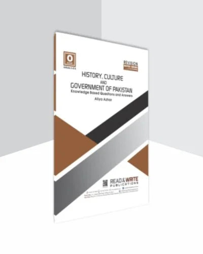 History Culture and Government of Pakistan Revision Notes Series (2059) Aliya Azhar R&W 414