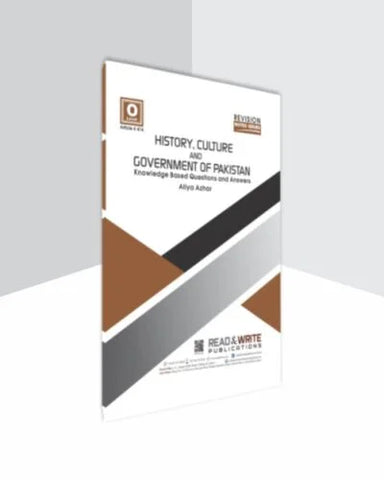 History Culture and Government of Pakistan Revision Notes Series (2059) Aliya Azhar R&W 414