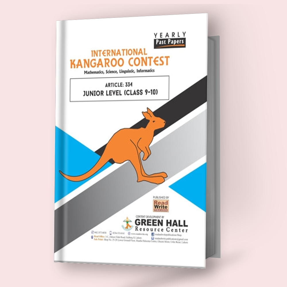 International Kangaroo Contest Junior Level (Class 9-10) (Yearly) by Editorial Board R&W 334