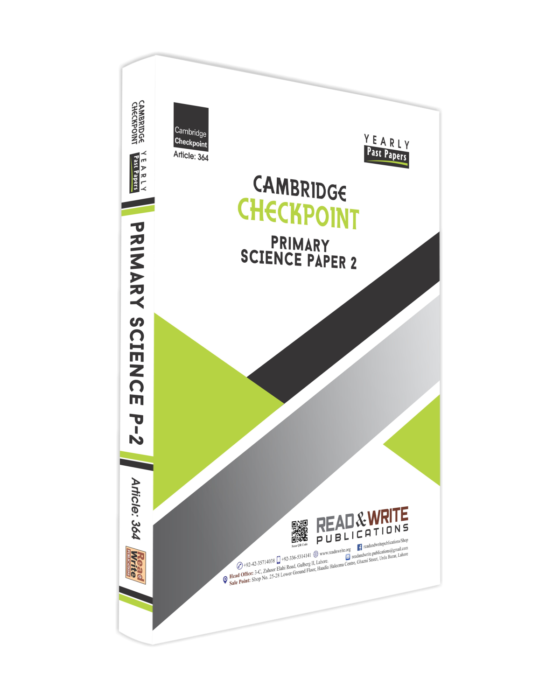 Cambridge Checkpoint Primary Science Paper-2 (Yearly) by Editorial Board R&W 364