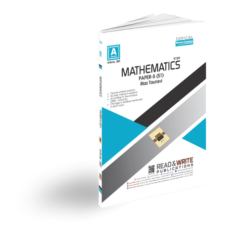 Cambridge A-Level Mathematics Paper 6 (S1) Topical Worked Solutions (R & W 380)
