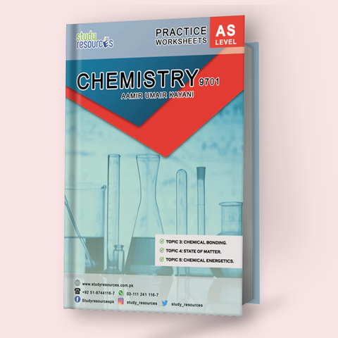 Cambridge AS-Level Chemistry (9701) Practice Worksheet by Sir. Aamir Umair Kayani