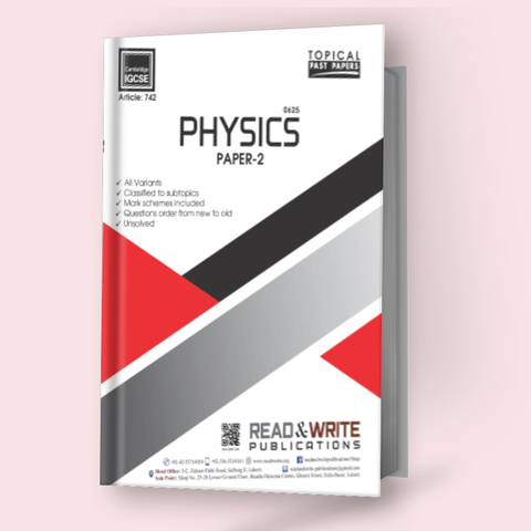 Cambridge IGCSE Physics (0625) Topical Paper-2 R&W 742