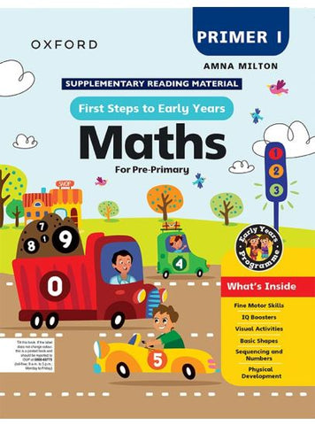 First Step To Early Years Maths Primer 1
