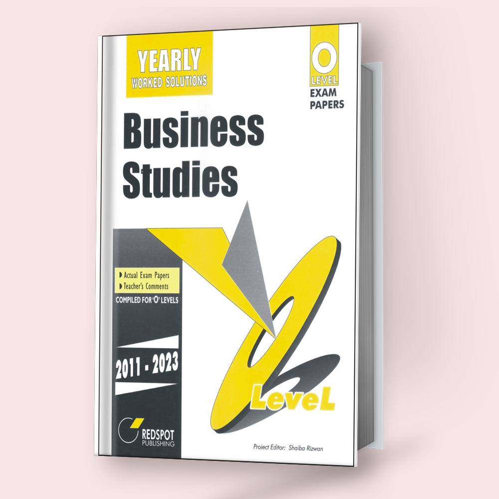 Cambridge IGCSE/O-Level Business Studies (0450/7115) Yearly Past Papers RedSpot (2024 Edition) - Study Resources