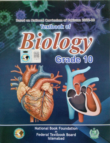 Class 10 Matric Biology Textbook (SNC 2022-23) Edition (Federal Board)