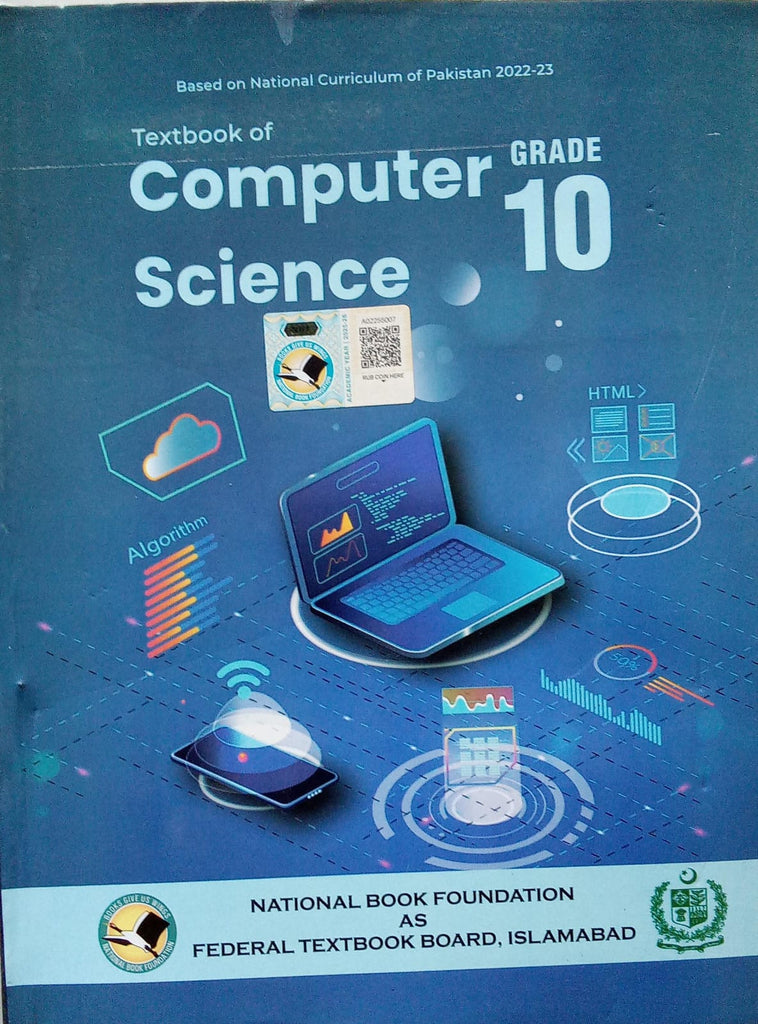 Class 10 Matric Computer Science Textbook (SNC 2022-23) Edition (Feder ...