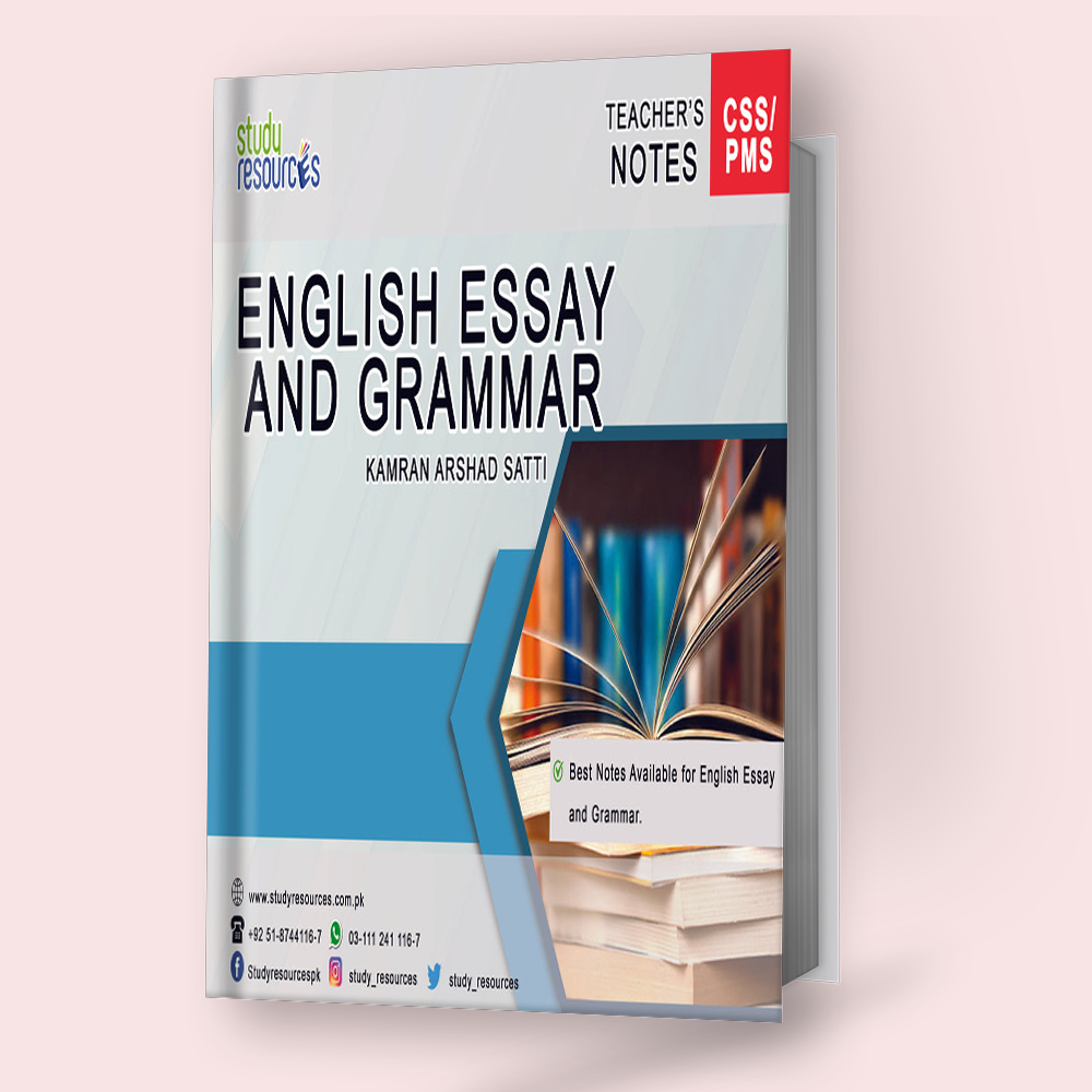 CSS/ PMS English Essay and Grammar by Sir Kamran Arshad
