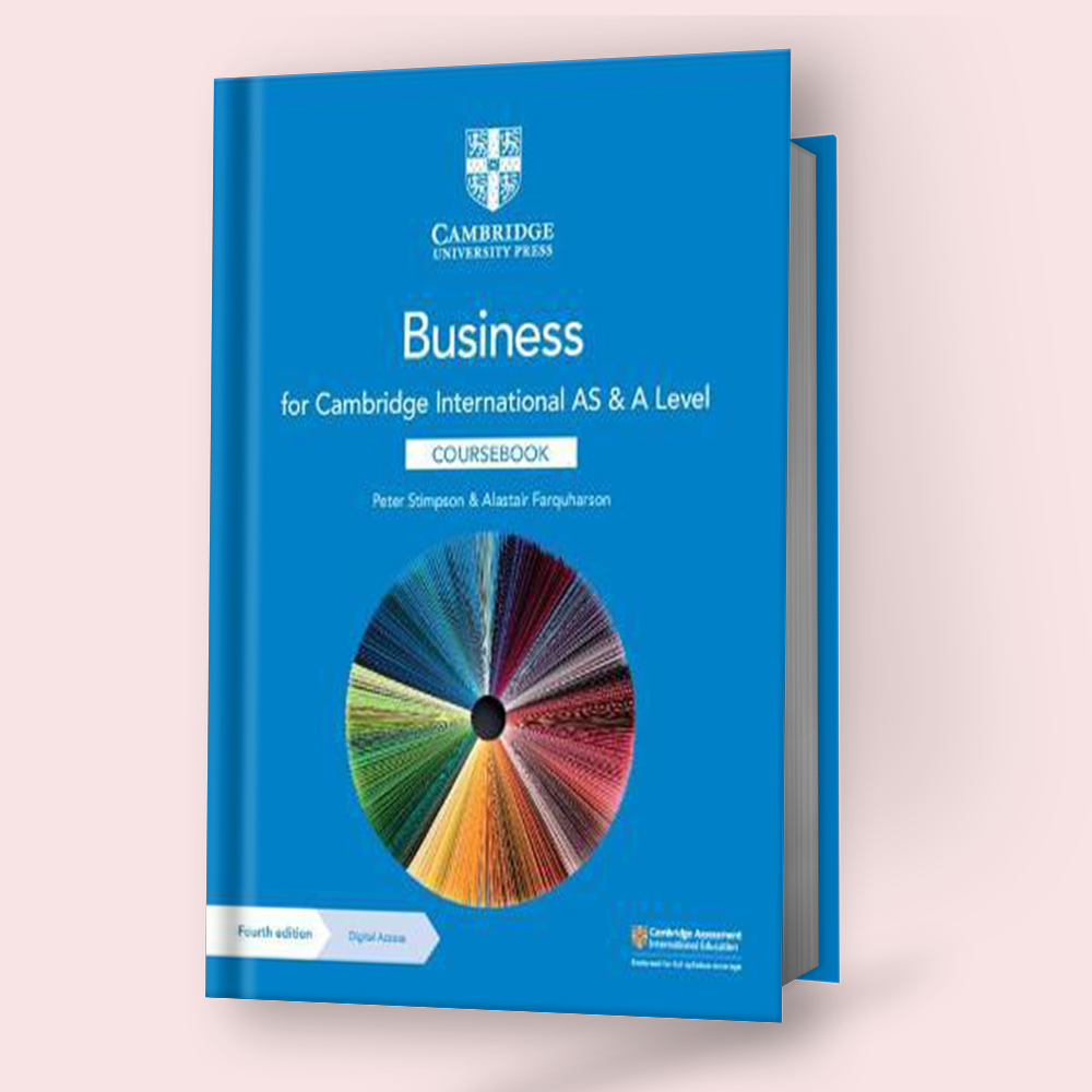 Cambridge AS/A-Level Business (9609) Course Book 4th Edition (Paperbac ...