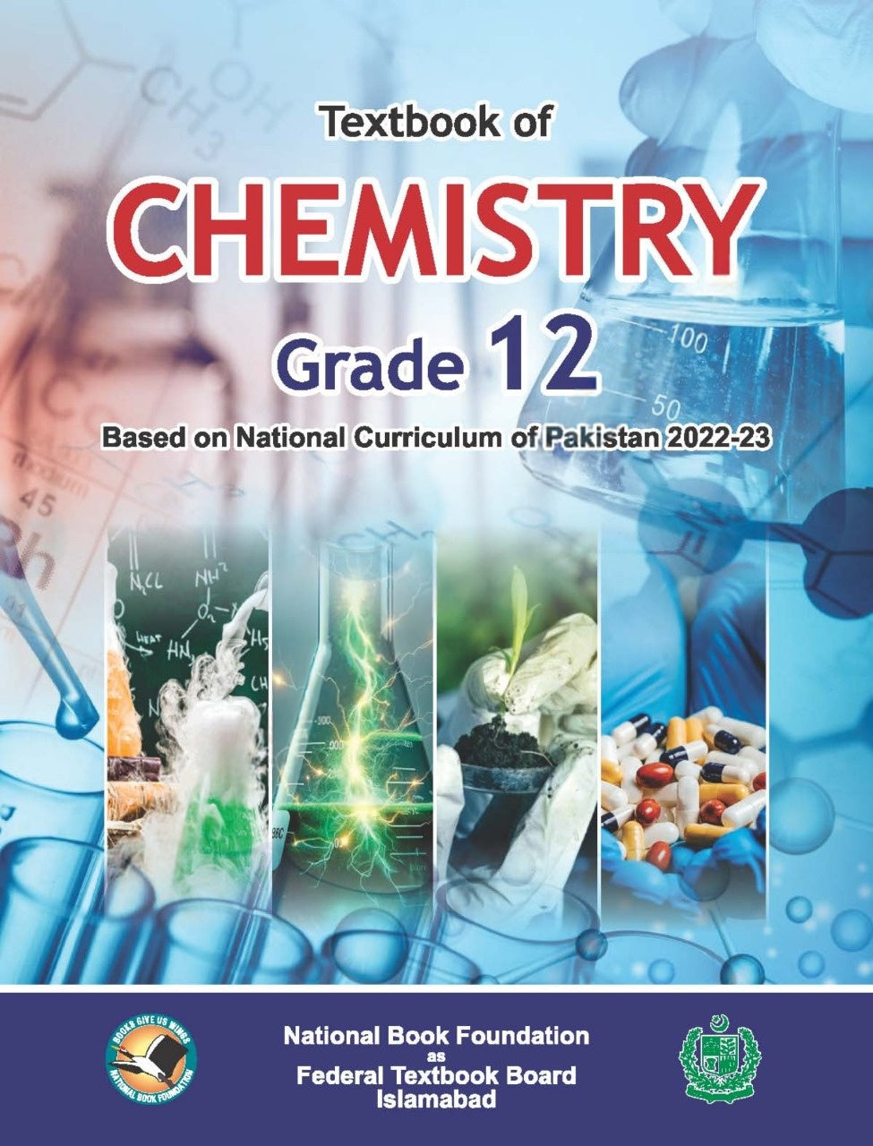 2nd Year/ Grade 12 (Intermediate) Chemistry Text & Experimental Book (SNC 2025) Edition (Federal Board)