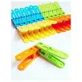 Plastic Clothes Pegs (Pack Of 6)