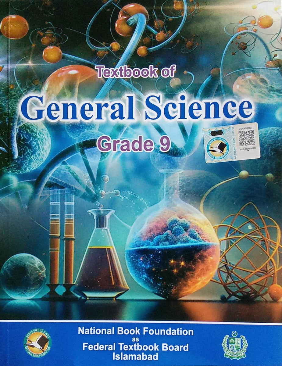 Class 9 Matric General Science Textbook (SNC 2022-23) Edition (Federal ...