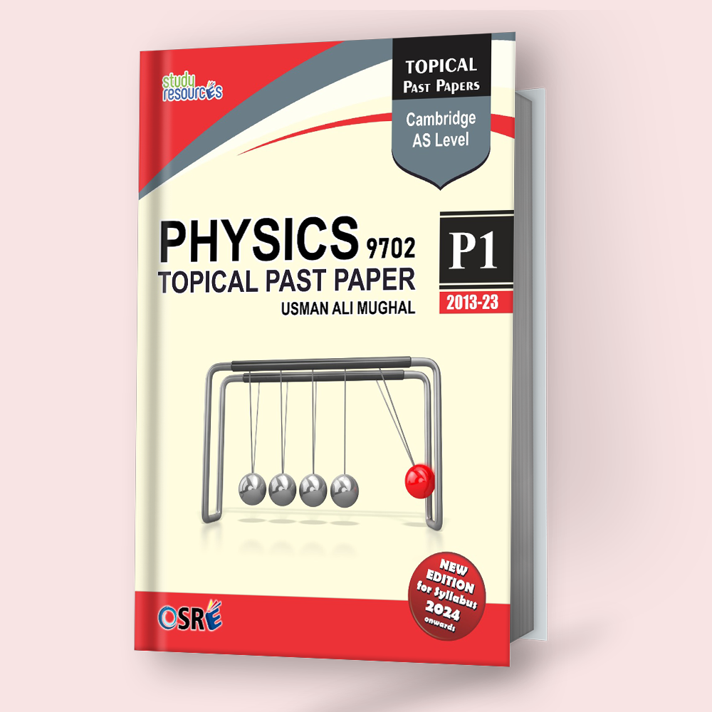 Cambridge AS-Level Physics (9702) Topical MCQs Paper-1 (2013-2023) by Sir. Usman Ali Mughal