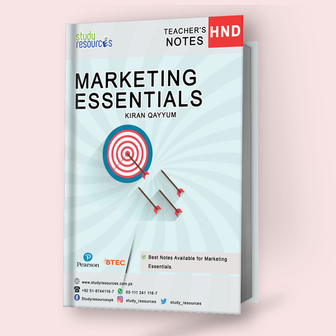 Marketing Essentials By Ma'am Kiran Qayyum