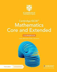 Cambridge IGCSE Mathematics (0580) Core and Extended Coursebook 3rd Edition (Paperback)