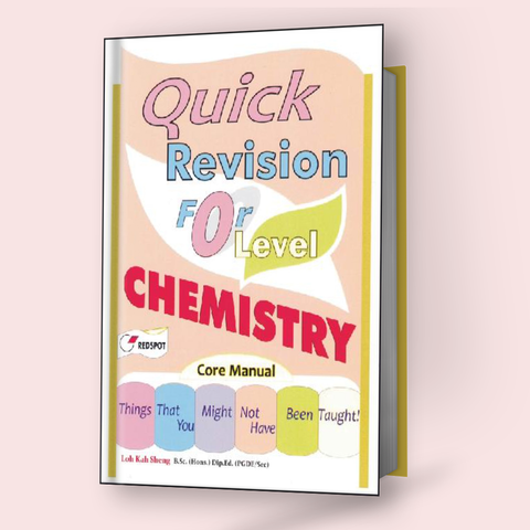 Cambridge O-Level Chemistry (5070) Quick Revision RedSpot