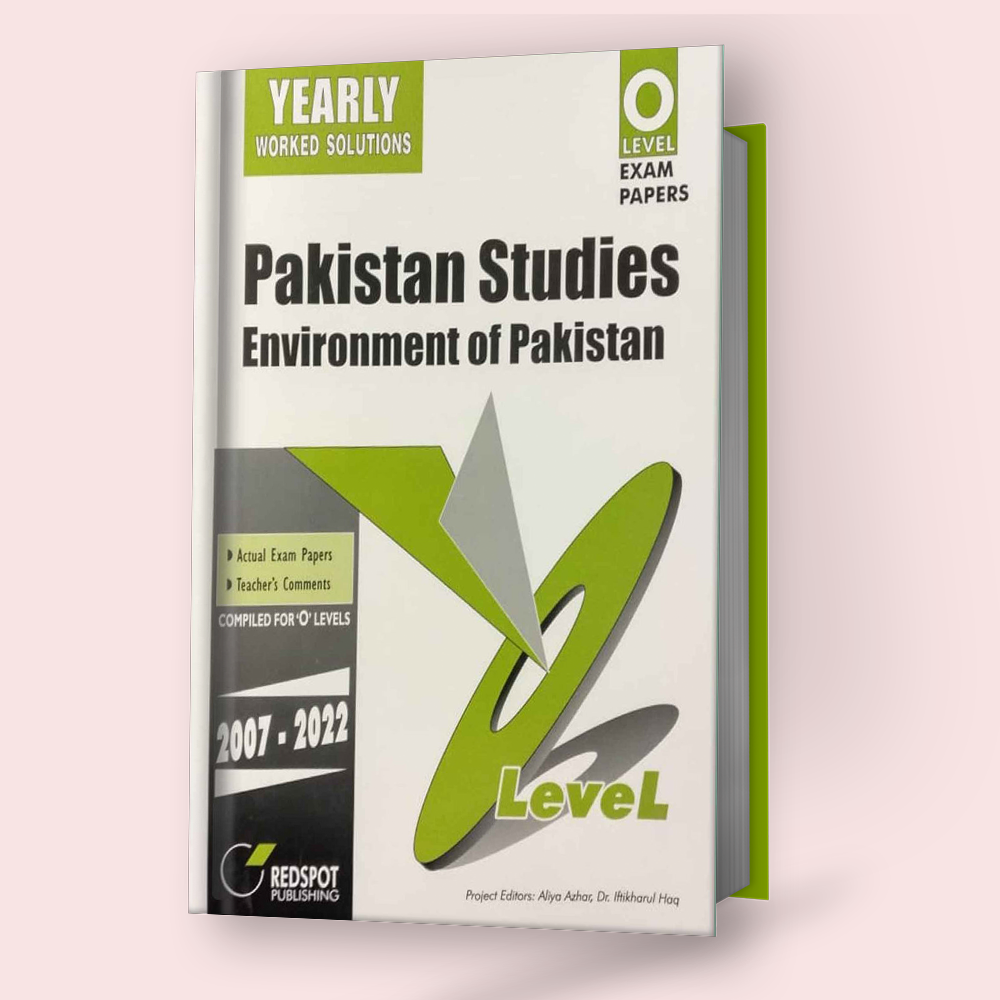 Cambridge O-Level Pakistan Studies (2059) (Environment of Pakistan) Yearly RedSpot (2023 Edition)