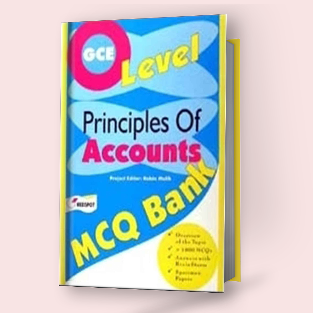 Cambridge O-Level Principles of Accounts (7707) MCQs Bank RedSpot