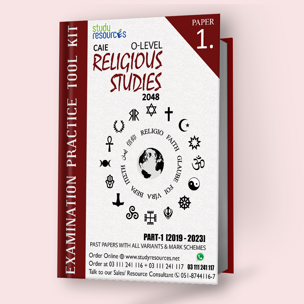 Cambridge O-Level Religious Studies (2048) P-1 Past Papers Part-1 (2019-2023)