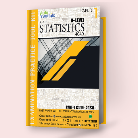 Cambridge O-Level Statistics (4040) P-1 Past Papers Part-1 (2019-2023) - Study Resources