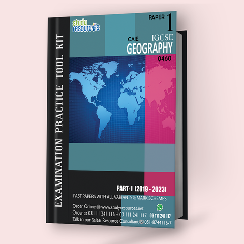 Cambridge IGCSE Geography (0460) P-1 Past Papers Part-1 (2019-2023)