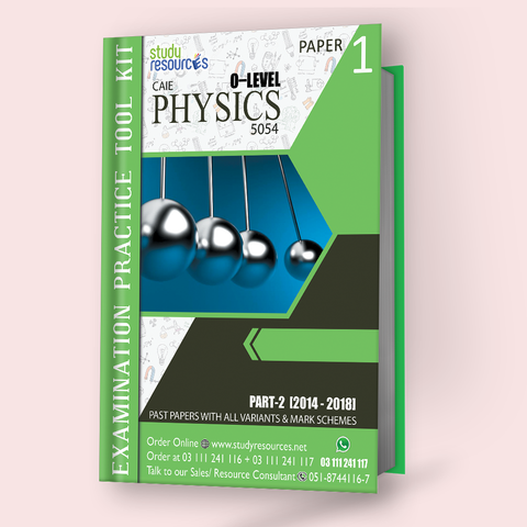 Cambridge O-Level Physics (5054) P-1 Past Papers Part-2 (2014-2018) - Study Resources