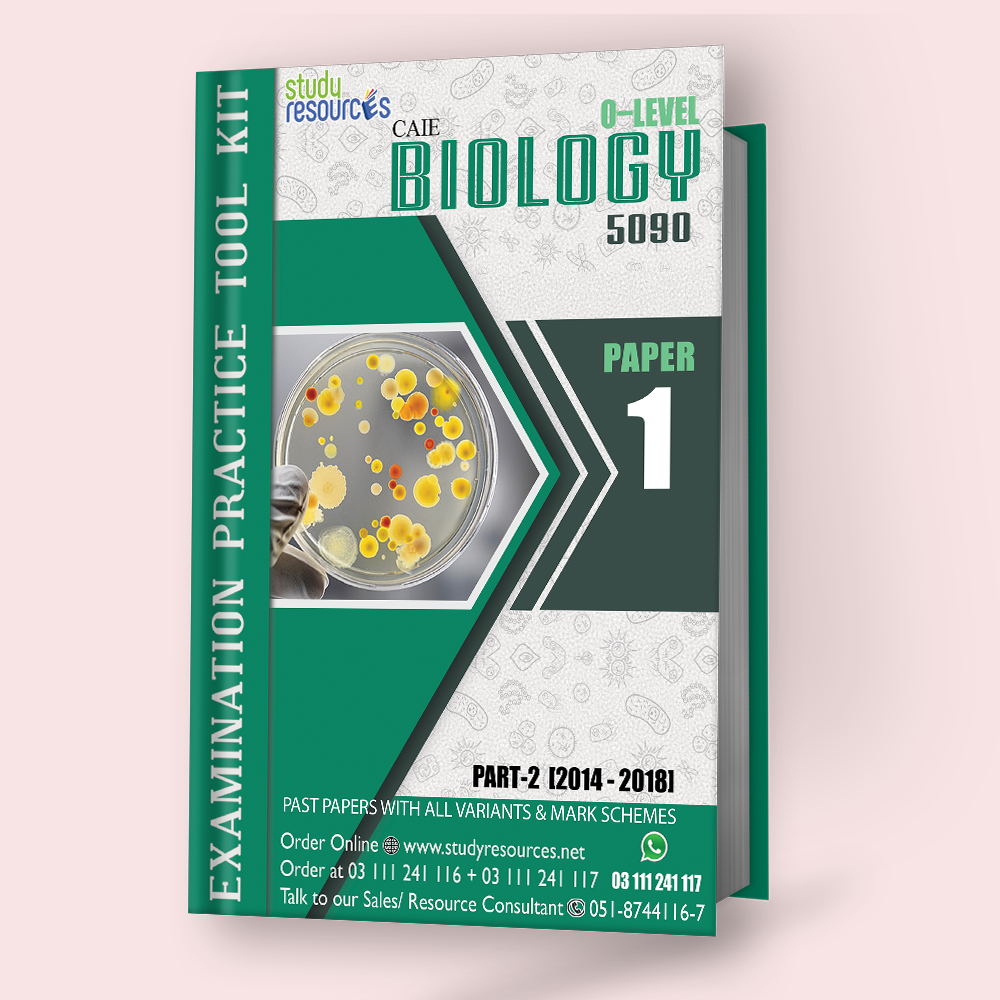 Cambridge O-Level Biology (5090) P-1 Past Papers Part-2 (2014-2018) - Study Resources