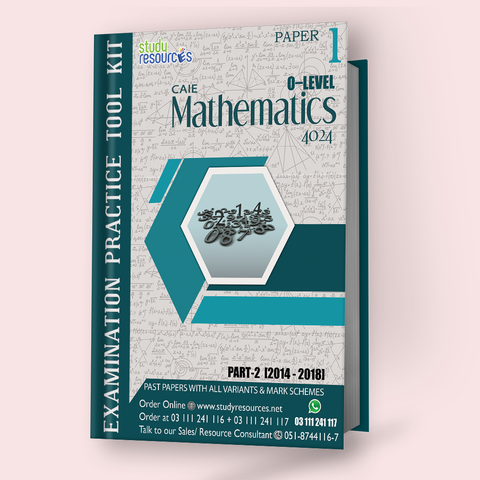 Cambridge O-Level Mathematics (4024) P-1 Past Papers Part-2 (2014-2018) - Study Resources