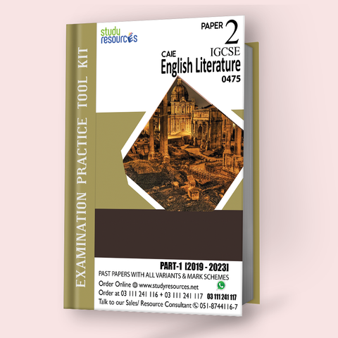 Cambridge IGCSE English Literature (0475) P-2 Part 1 Past Papers (2019-2023)