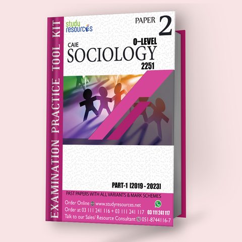 Cambridge O-Level Sociology (2251) P-2 Past Papers Part-1 (2019-2023)