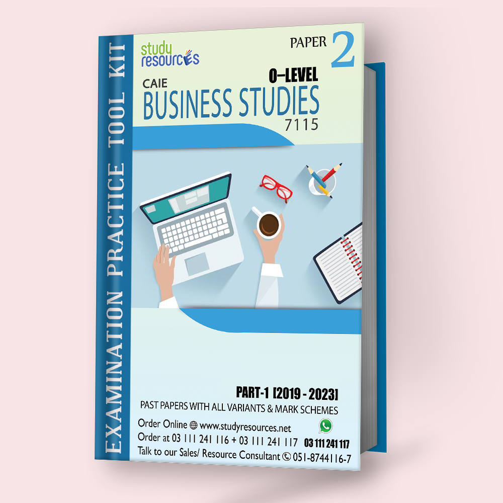 Cambridge O-Level Business Studies (7115) P-2 Past Papers Part-1 (2019-2023) - Study Resources